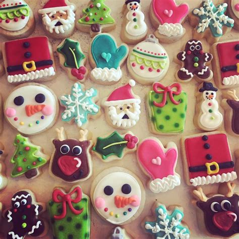 mini christmas assortment hayley cakes  cookies hayley cakes  cookies