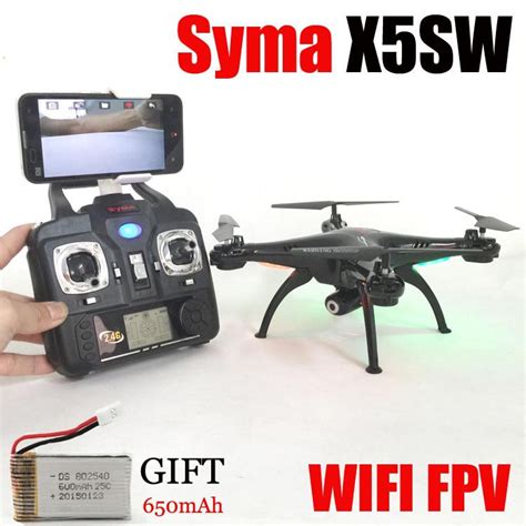 headfree syma xsw explorers  wifi rc drone fpv quadcopter   megapixels hd camera real