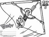 Toy Woody Glider Coloringhome Uniquecoloringpages sketch template
