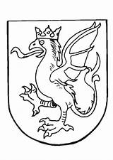 Wappen Malvorlage Ausmalbilder Große sketch template