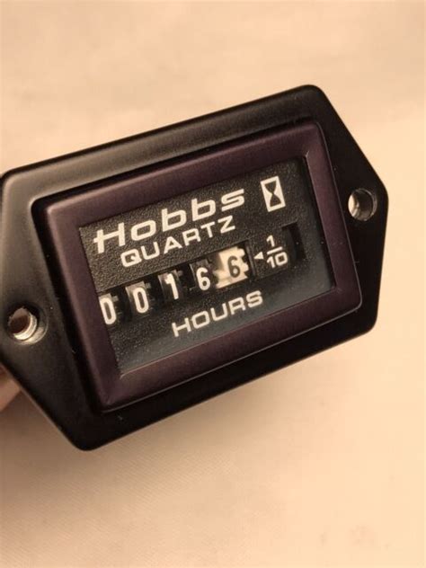 hobbs quartz hour meter honeywell    hours counter dc   volts  sale  ebay