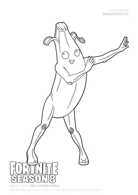 coloring pages fortnite dance coloring pages ideas