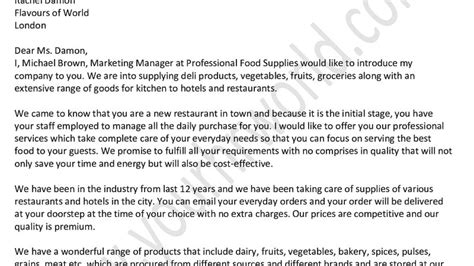 sample letter  introduce company  potential client