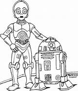 Coloring Pages Wars Star Draw 3po Kids Lego Robots Cartoon Drawings Colouring Jedi Books Valentines sketch template