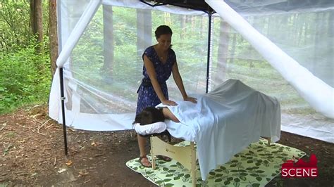 asheville adventure spa combines hiking  outdoor massages youtube