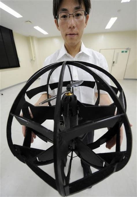japones desarrolla drone de forma esferica yumeki magazine