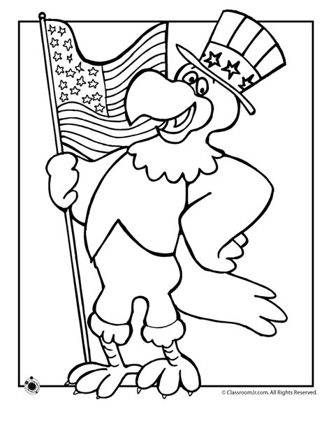 flag day coloring page woo jr kids activities childrens publishing