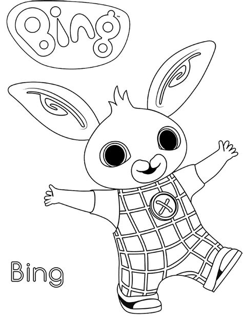 bing coloring pages  kids coloring pages