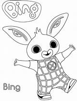Bing Pages Coloring Printable Kids Cbeebies Categories sketch template