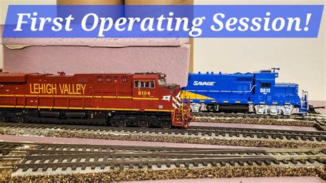 Ho Scale Switching Layout First Operating Session Youtube