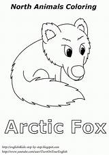 Arctic Animals Coloring Fox Worksheets Pages Polar Kids Animal Artic Winter Preschool Step Children Songs Printable Song Bear Tundra Crafts sketch template