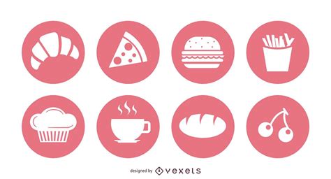 food vector symbols vector