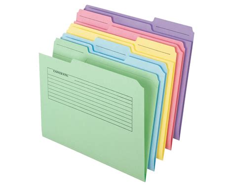 wholesale printed notes file folders assorted pfx  bulk