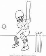 Cricket Coloring Pages Sheet Sports Wireless Sketch 725px 9kb Results Template Feedback Give sketch template