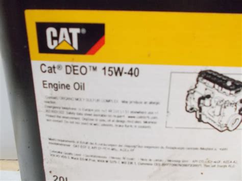 Cat Deo 15w 40 Engine Oil 20 L 3e 9848 Brownhills