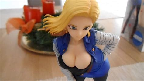 Unboxing Sexy Megahouse Dragonball Gals Android 18 Statue Youtube