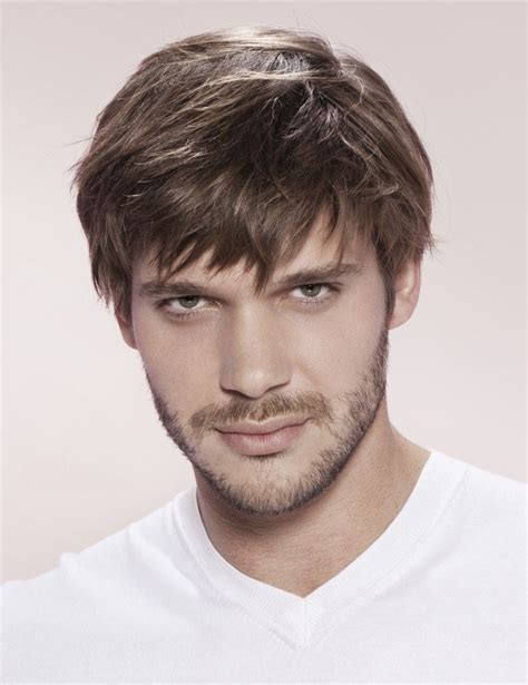 synthetic straight mens hair wigs