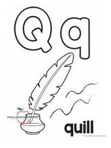 Quill Letter Easypeasylearners Learners Peasy sketch template