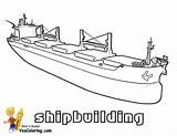 Tanker Ships Cargo Deep Submarines Tankers Yescoloring sketch template
