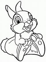 Bambi Thumber Bunny Faline sketch template
