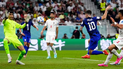 iran world cup christian pulisic scores goal  exits