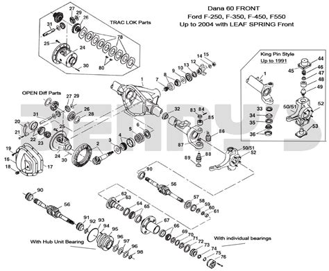 ford   front hub assembly diagram wiring diagram