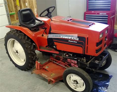 power king lawn tractor  kohler engine absolute