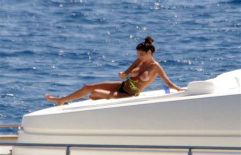 Francesca Sofia Novello Nude Tits On The Yacht Scandal Planet