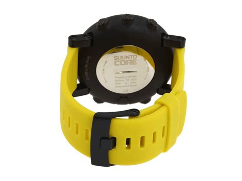 montre suunto core yellow crush