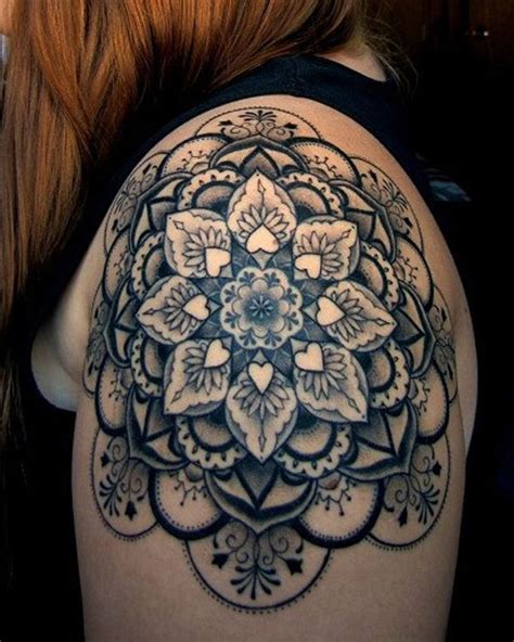 70 Awesome Shoulder Tattoos Mandala Tattoo Design Tattoos Shoulder