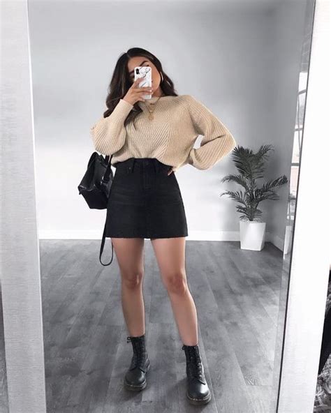 what black skirt outfits are in trend right now find your best style