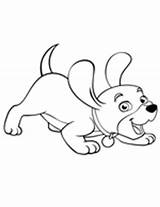 Dora Coloring Pages Dog Colouring Color Puppy Boots sketch template