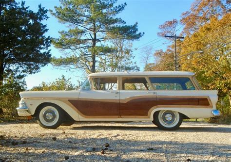1958 Ford Country Squire Woody Station Wagon Original