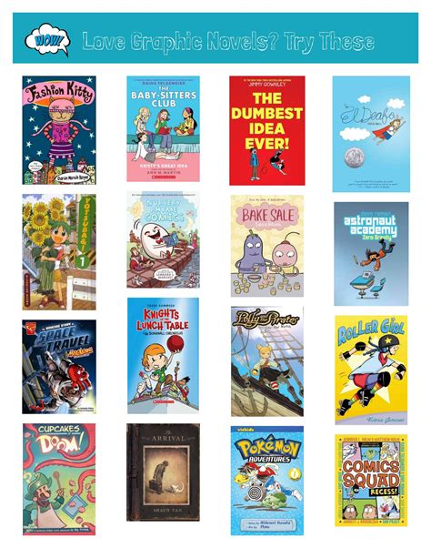 book list great graphic novels  kids granite media