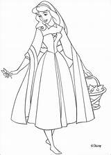 Coloring Aurora Pages Sleeping Beauty Disney Color Hellokids Print Online Princess sketch template