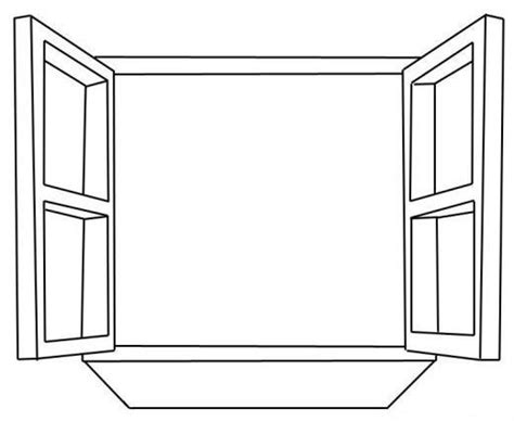 window frame template printable
