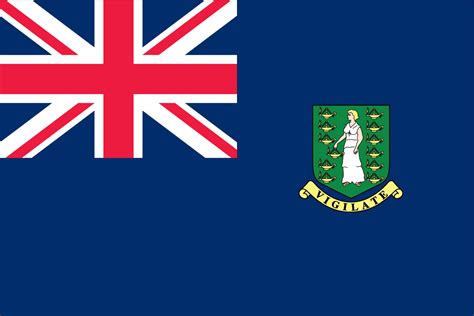 flag   british virgin islands  symbol  martyred vi