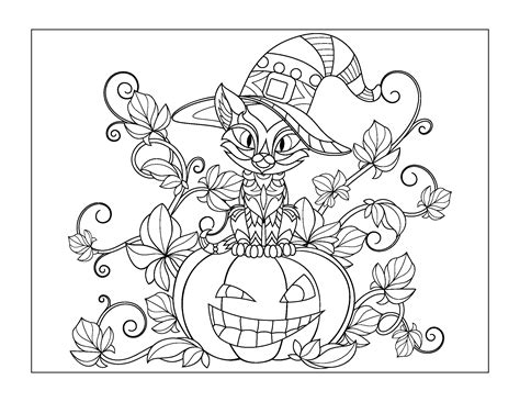 halloween coloring pages  older students   gmbarco