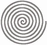 Spiral Snake Maths sketch template