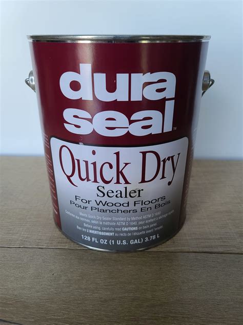 duraseal quick dry sealer oil based floor sealer wfs