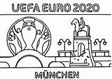 Colorir Munich Munique Logotipo Estadio Olimpico Colorironline sketch template