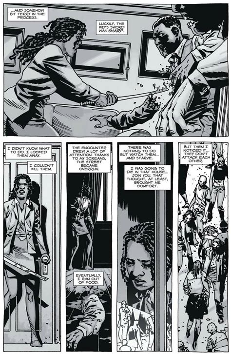 the walking dead michonne s origin comic as published in