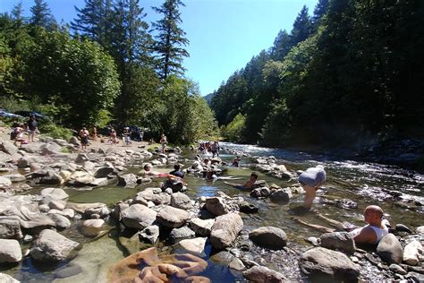 Austin Hot Springs Cascades Oregon Discovery
