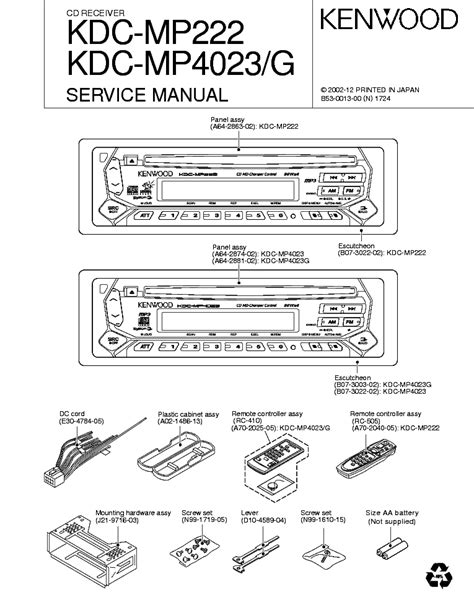 kenwood wiring diagrams