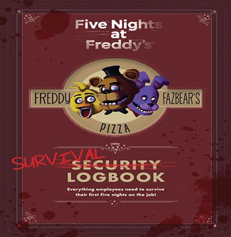 Fnaf Survival Logbook Cover Is Reveladed Fivenightsatfreddys