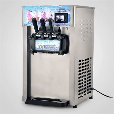 2018 Vevor 110v 220v Commercial Ice Cream Roll Machine In Power Tool