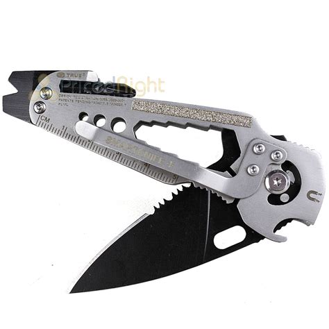 True Utility Smartknife 15 In 1 Pocket Knife Multi Tool Stainless