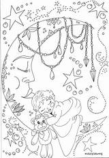 Coloring Pages Adult Printable Cute Kids Ashley Print Moon Color Sheets Books Adults Mandala Colouring Book Patterns Embroidery Simple Christmas sketch template