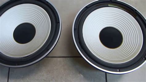 How Work Vintage Pioneer 12 Woofer Speakers Foam Damaged Youtube