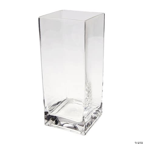 Large Square Glass Vase Discontinued